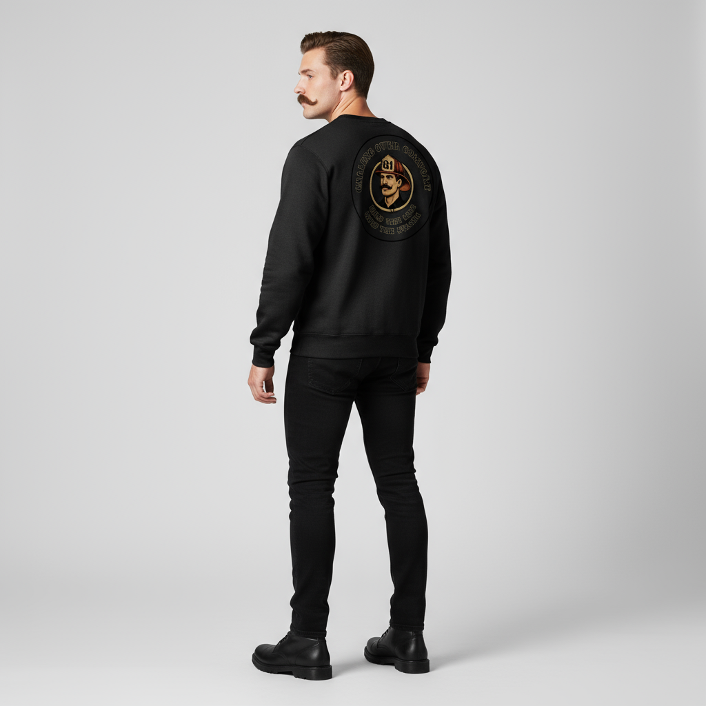 SWEATSHIRT BACK LOGO