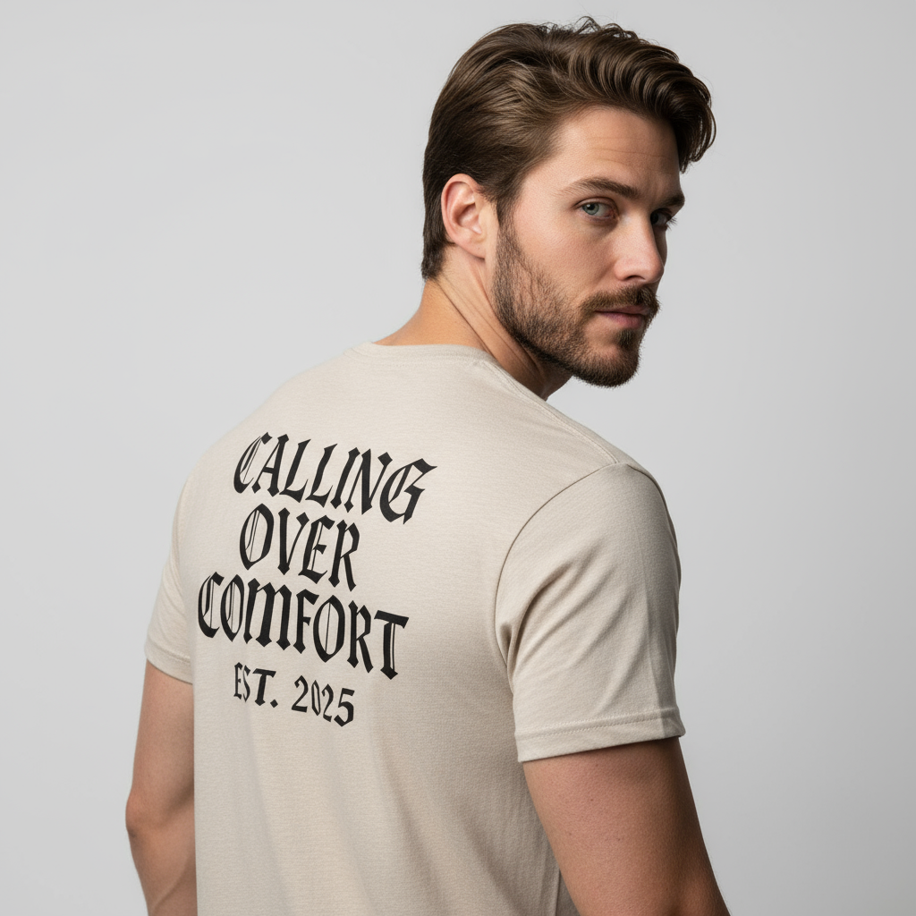 Calling Over Comfort Slogan (UNISEX)