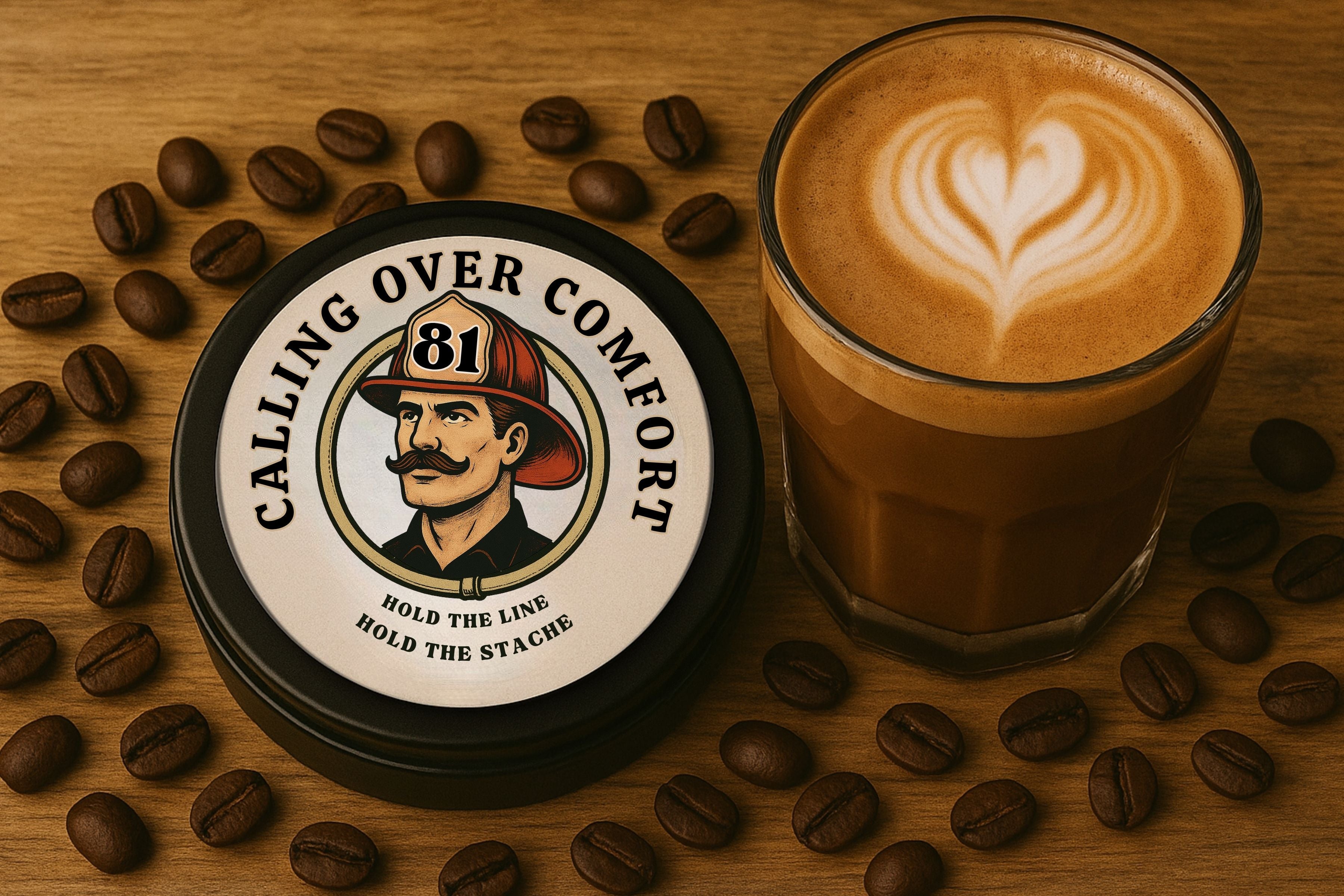 MOCHA COLOR MUSTACHE WAX 1OZ