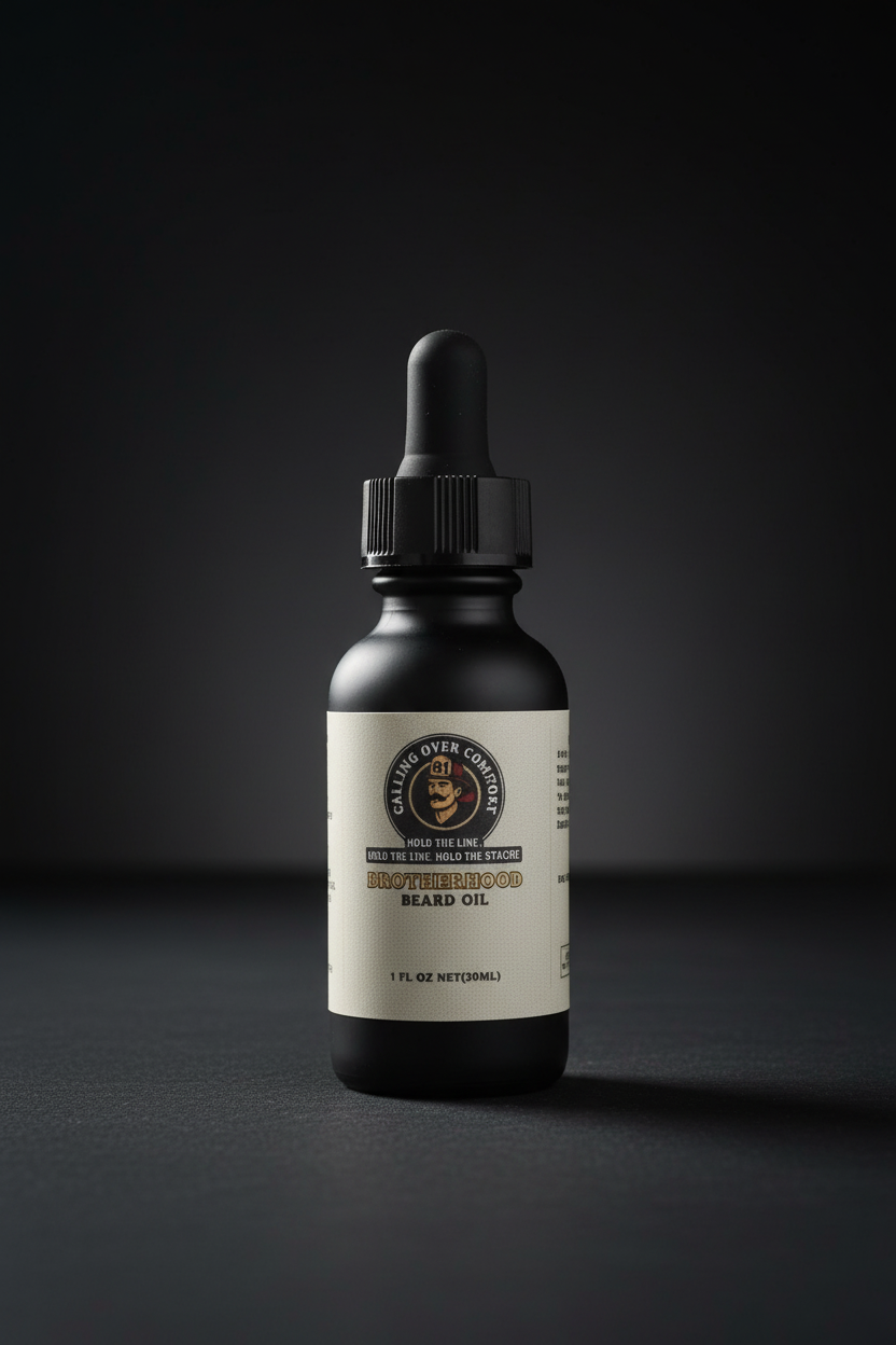 Brotherhood Beard Oil Studio Shot