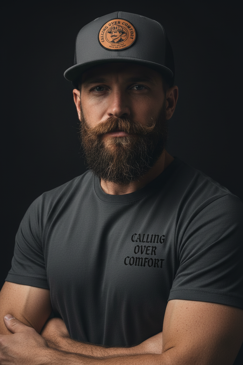 Charcoal Hat + Shirt