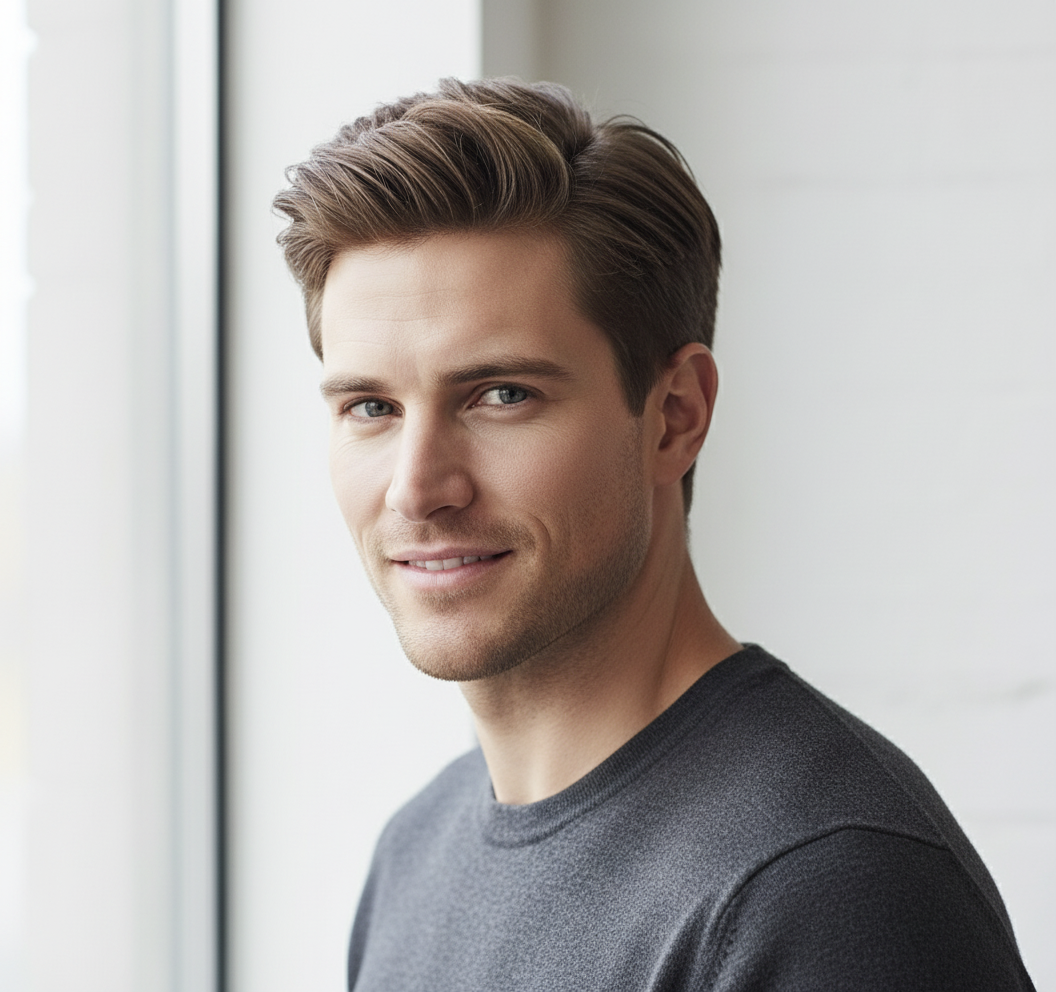 Different Model with Hair Clay