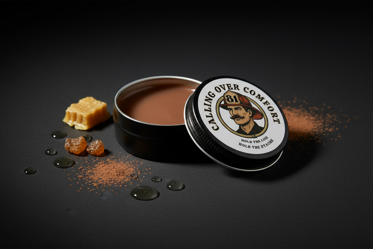 MOCHA MUSTACHE WAX - Minimal Ingredients