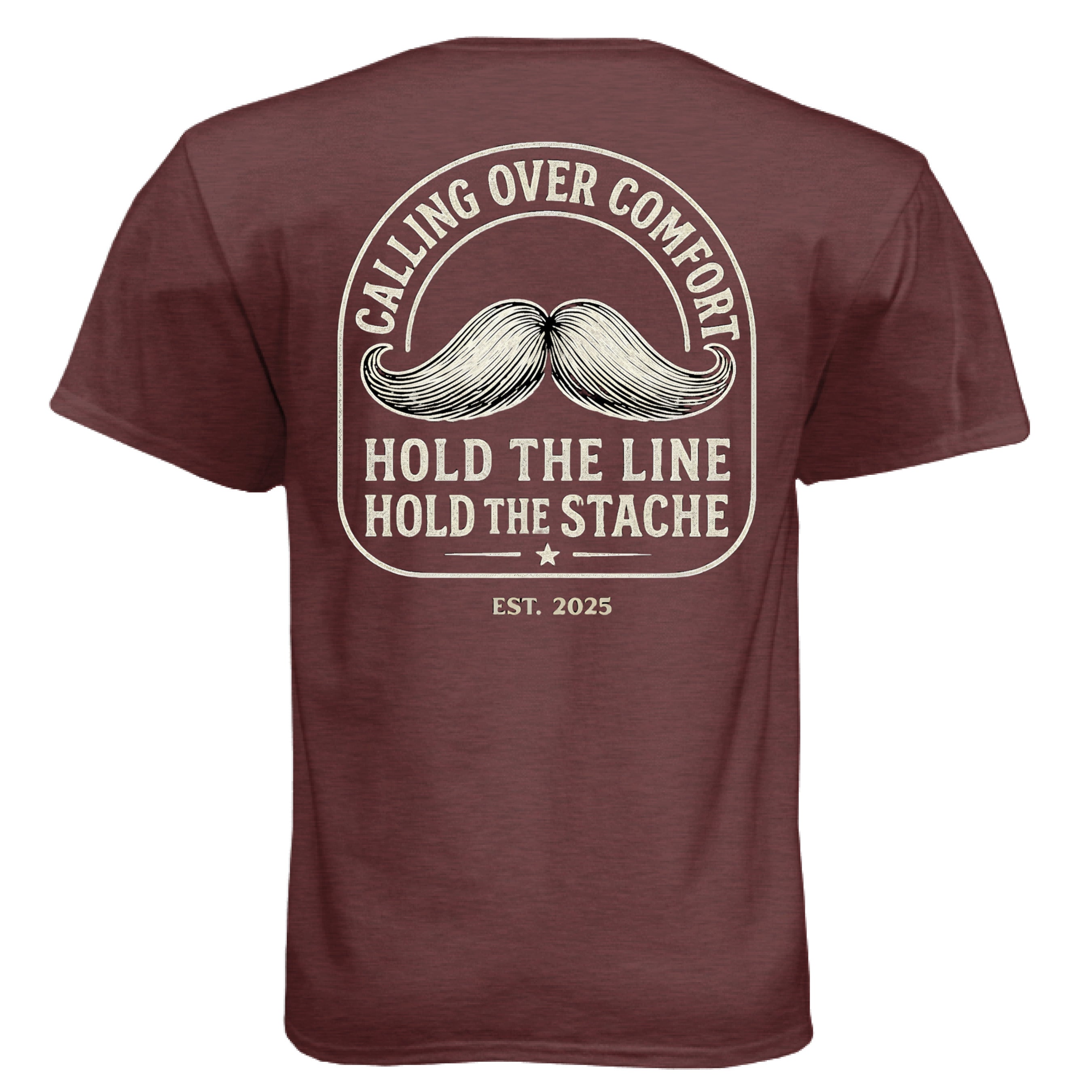 Heather Maroon - BACK