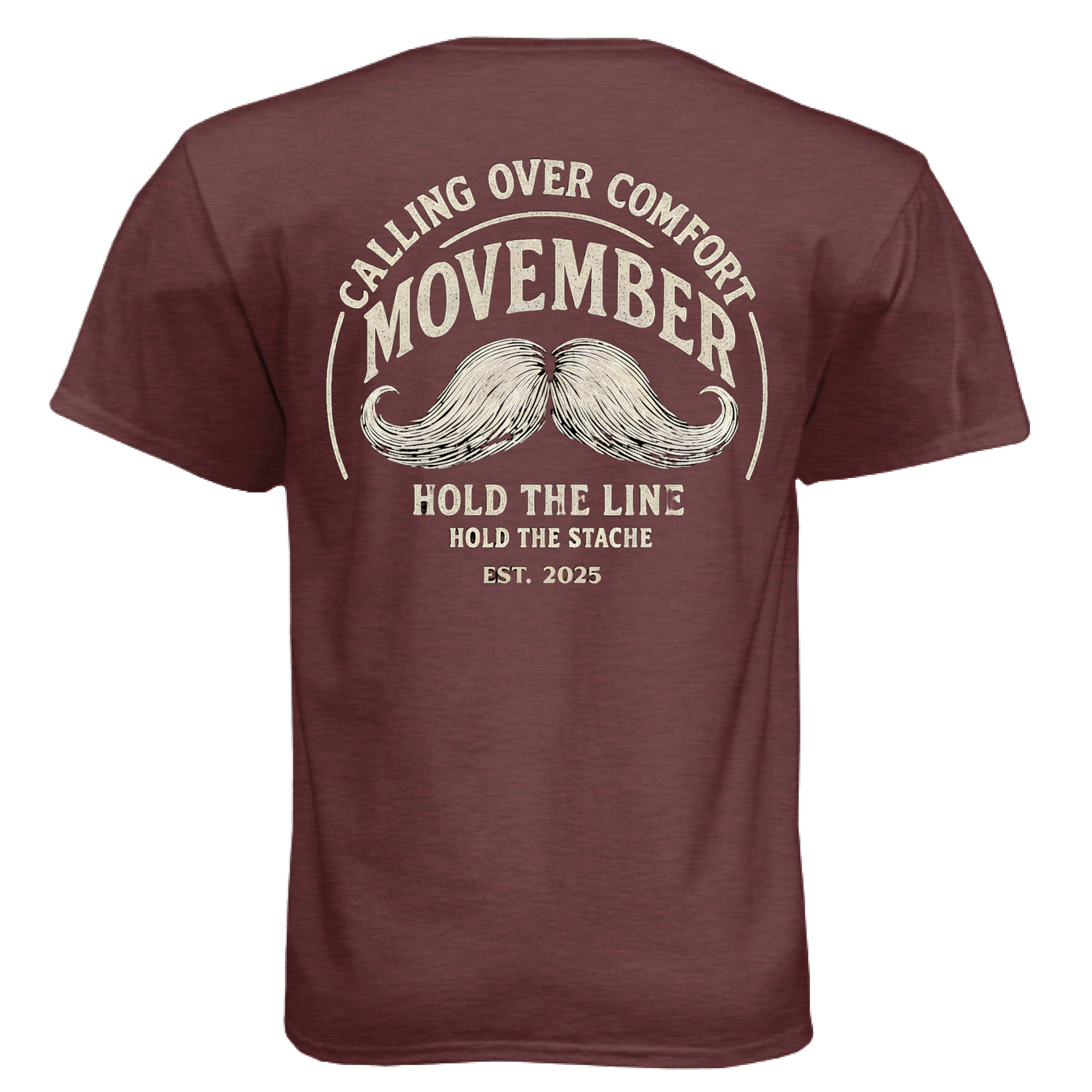 Heather Maroon - BACK