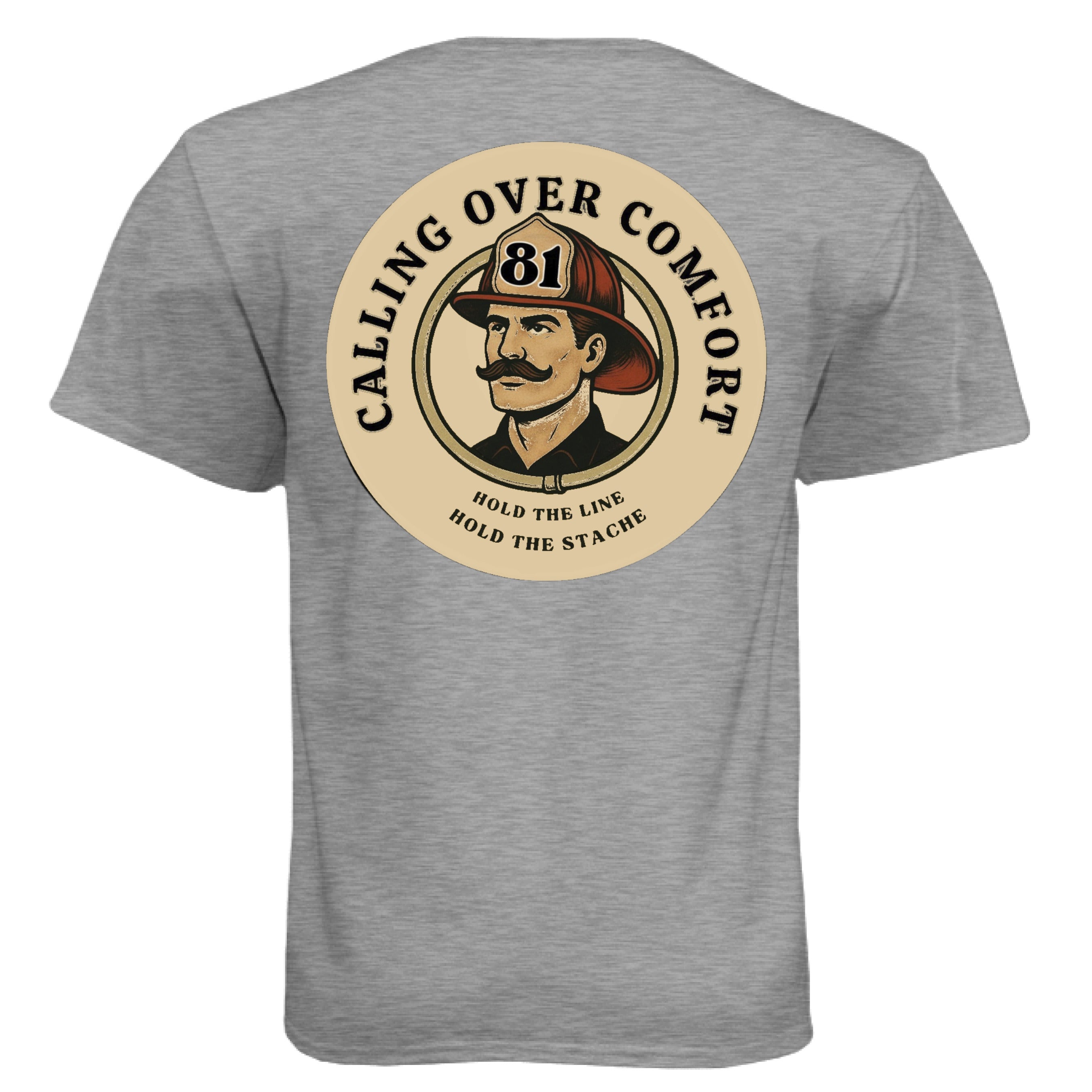 Dark Heather Grey (60/40) - BACK