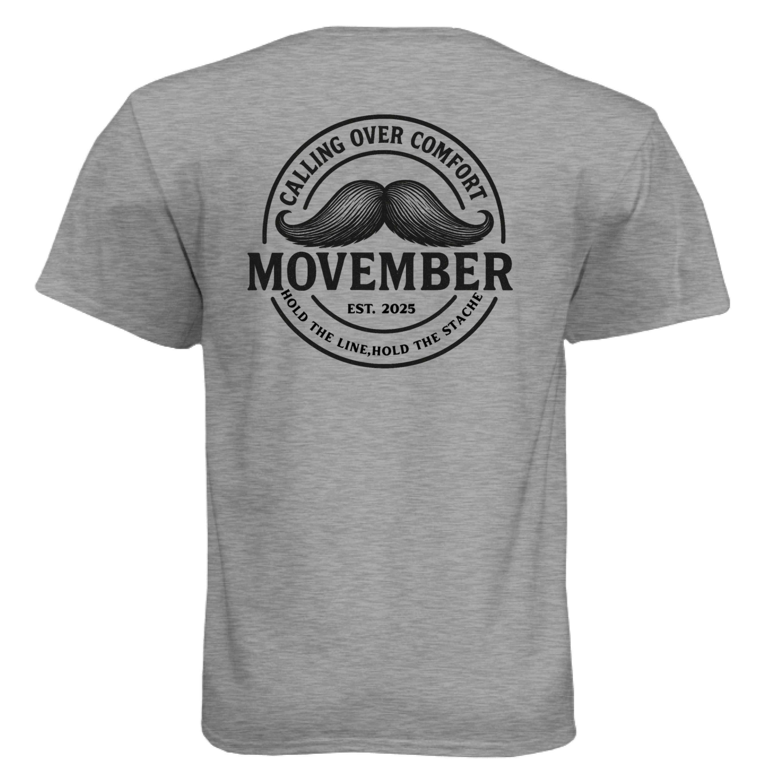 Dark Heather Grey (60/40) - BACK