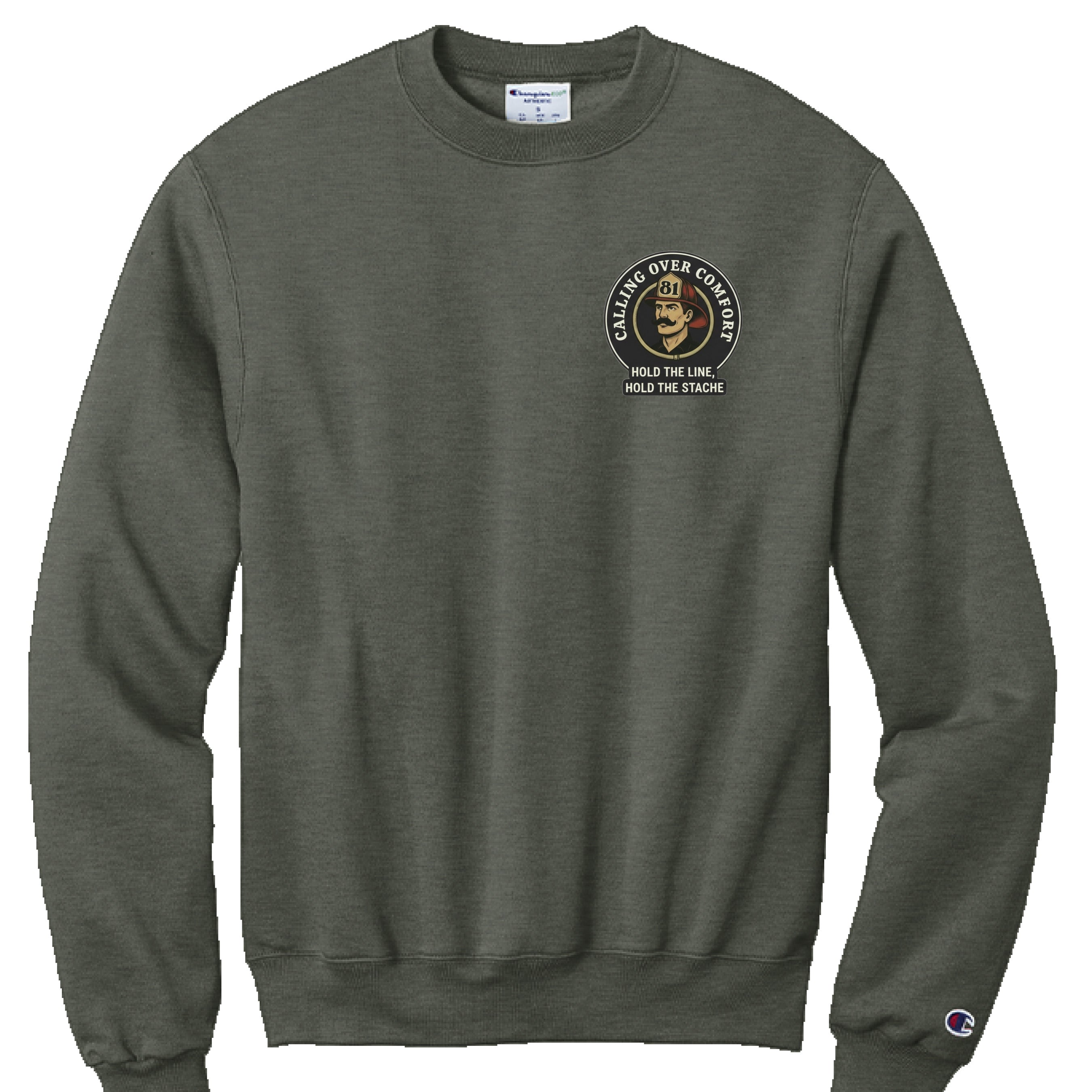 Dark Green Heather - FRONT