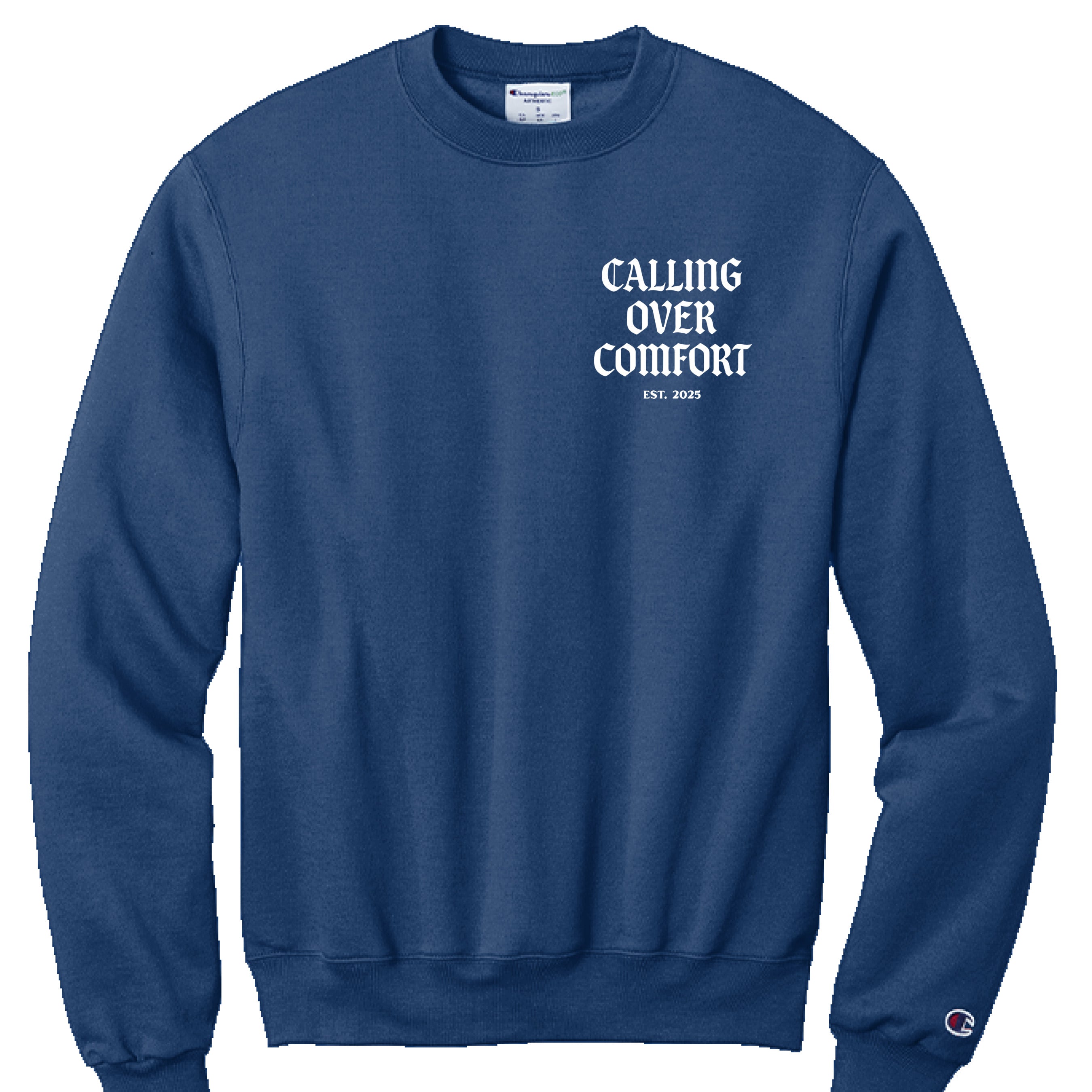 NAVY HEATHER - FRONT