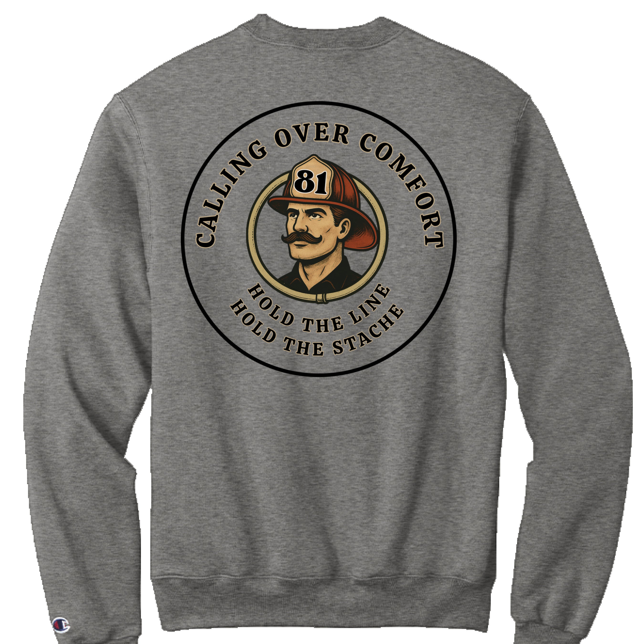 CHARCOAL HEATHER - BACK