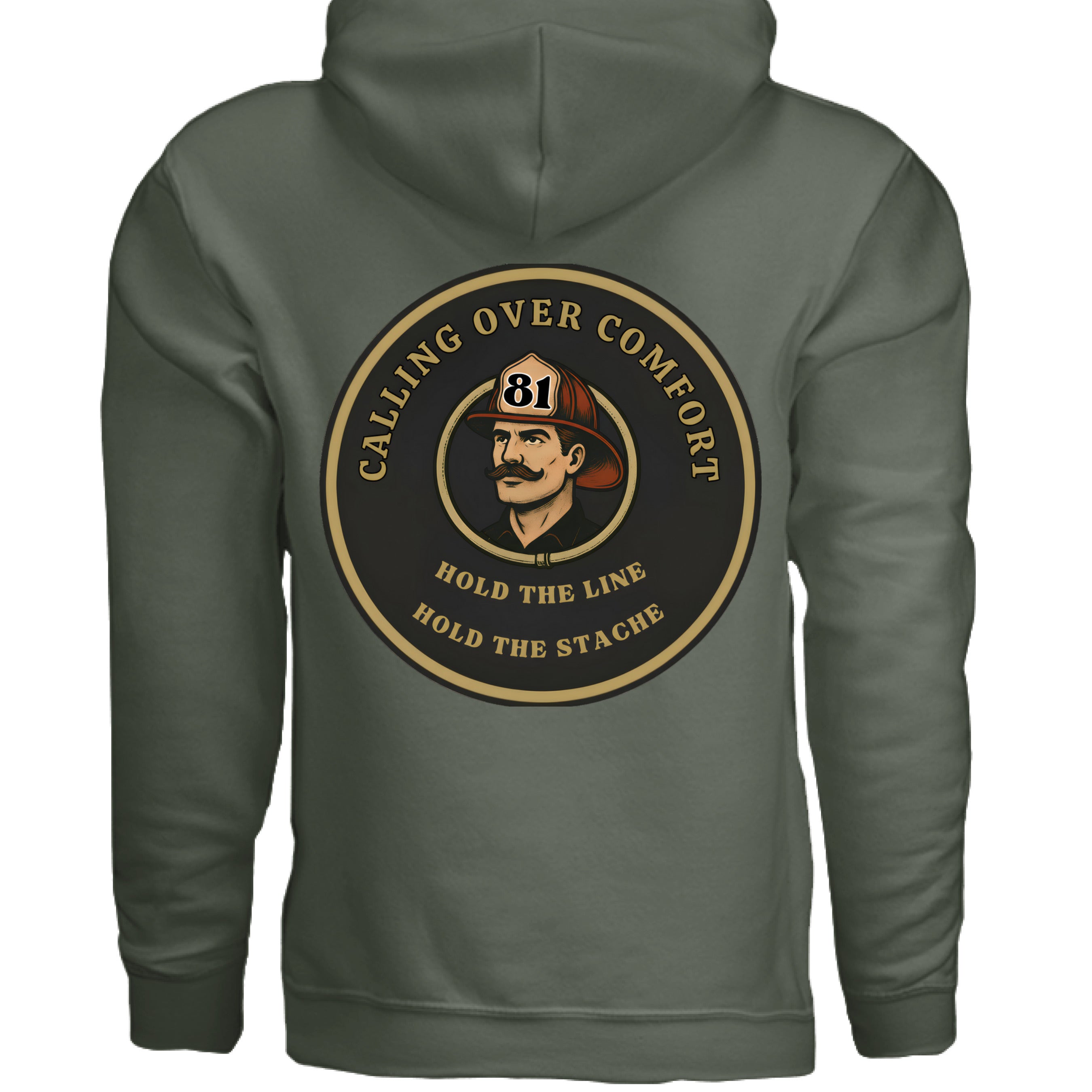 MILITARY GREEN - BACK