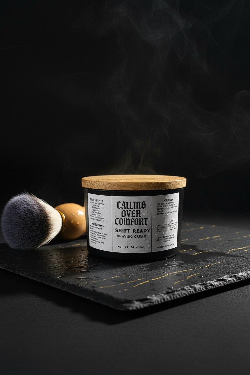 Shift Ready Shaving Cream - Studio Portrait